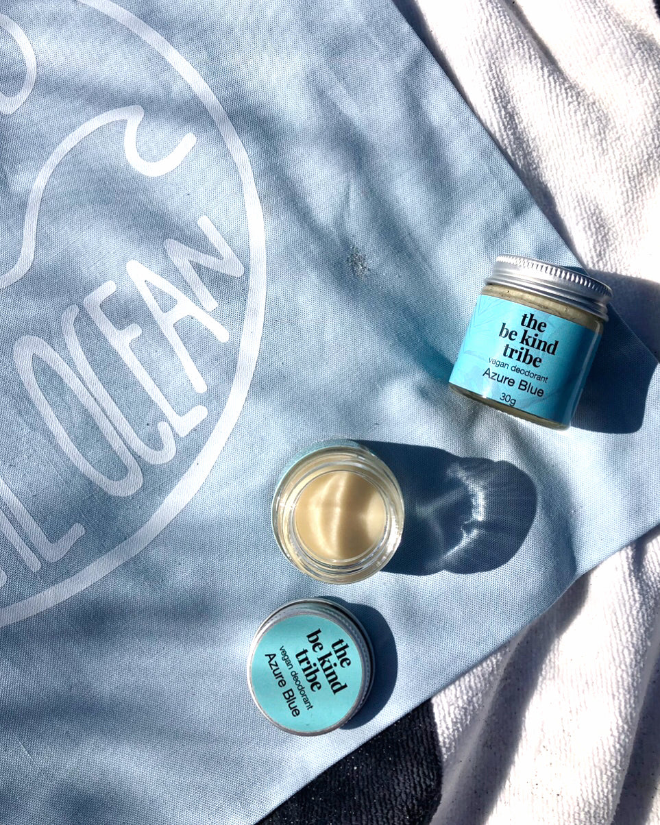 Azure Blue Natural Vegan Deodorant