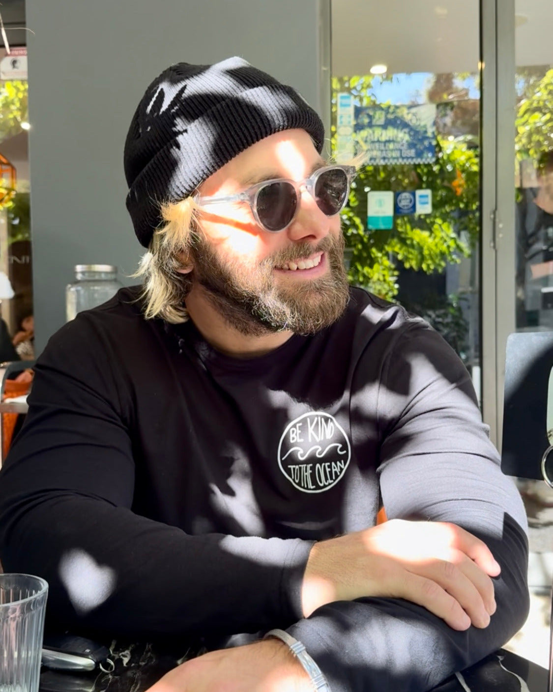 "Be Kind To The Ocean" Organic Long Sleeve