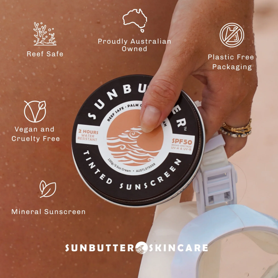 Sunbutter SPF50 Reef Safe Sunscreen