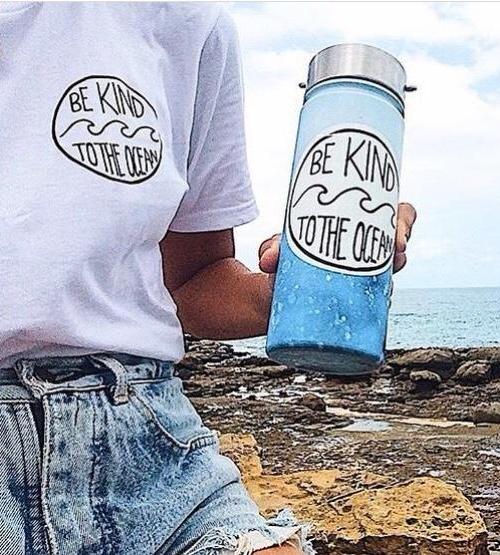 Be Kind To The Ocean Sticker